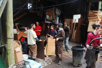 Saturday Work Party - March 2012