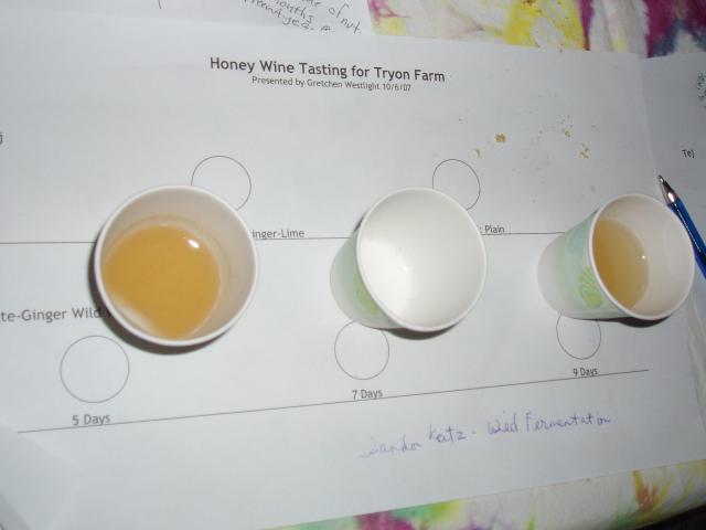 Honey Wine Workshop: closeup